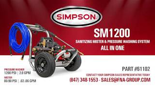 Pressure Washer Product Review: Simpson Professional SM1200 Mister