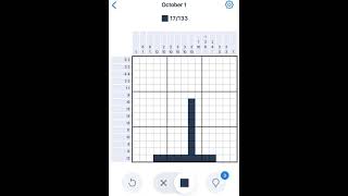 Nonogram October 1 2021