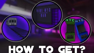 【EdenEC】How to get the NYC STATION,NYC BAR and ARCADE BADGE in VIBE NYC?|ROBLOX