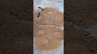 Sand Cake Smash⚒️ Relaxing And Awesome ASMR With Amazing😱 Sand cake 🍰 Tarnaka Maja🥳#shortsfeed