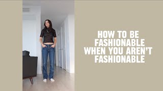 how to fake being fashionable !! hack fashion !! Wealth