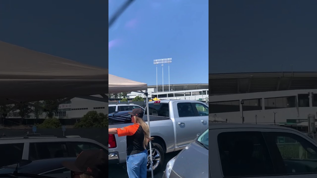 Tailgating at the Oakland Coliseum