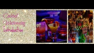 How to become a Cocktail Waitress | Introduction to becoming a Cocktail Waitress