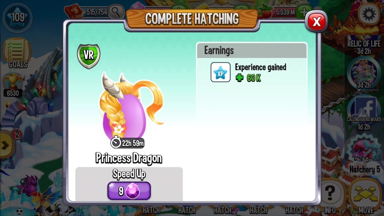 Dragon City | Got Princess Dragon from Exclusive Breeding Event Virtue Dragon with Reason Dragon
