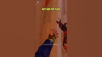 NOT FAIR POP FLASH #shorts #cs2