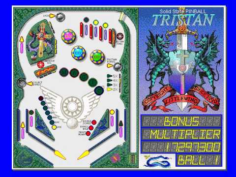 Tristan Pinball (MS-DOS) - Gameplay