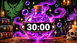 30 Minute Witch’s Potion Timer 🔮 | Magical Countdown