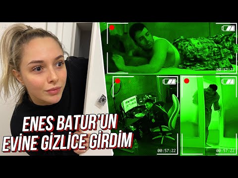 ENES BATUR 'UN EVİNDE GİZLİCE KALIP KORKUTTUM ?!