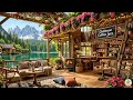 Peaceful Morning Jazz 🌞 Cozy Coffee Shop Ambience &amp; Jazz Instrumental Music for Relaxing, Work