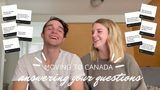 MOVING TO CANADA Q&A | Travel, Visas, Covid, Costs | Working Holiday and IEC Visa Experience ✈️💰🚗