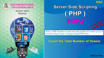 SOP 2 PHP Class 12 | Server Side Scripting PHP SOP2 Class 12 | #phpsop2 | #php