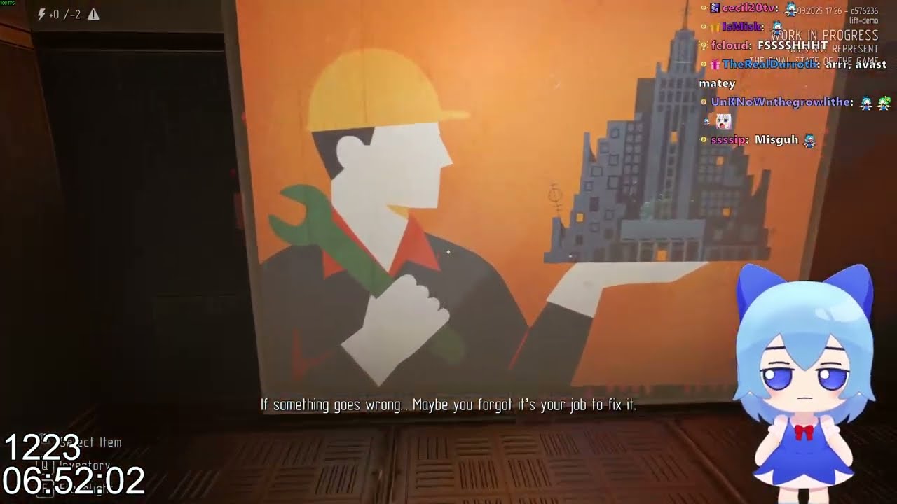 Cirno Plays THE LIFT: Supernatural Handyman Simulator