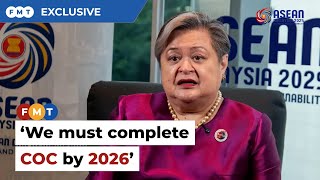 Philippines doubles down on 2026 target for South China Sea code of conduct