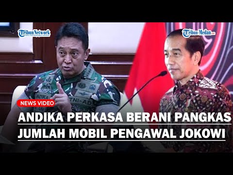 Jenderal Purn Andika Perkasa Berani Pangkas Jumlah Mobil Pengawal Presiden Jokowi, 22 Jadi 6 Buah