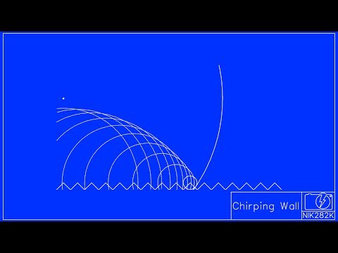 Chirping Walls - (may need headphones)