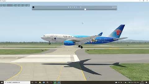 #Swiss001Landing A smooth landing with Airbus A330!BUTTER
