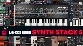 Cherry Audio Synth Stack 5, playtime with some of the included Synthesizers!