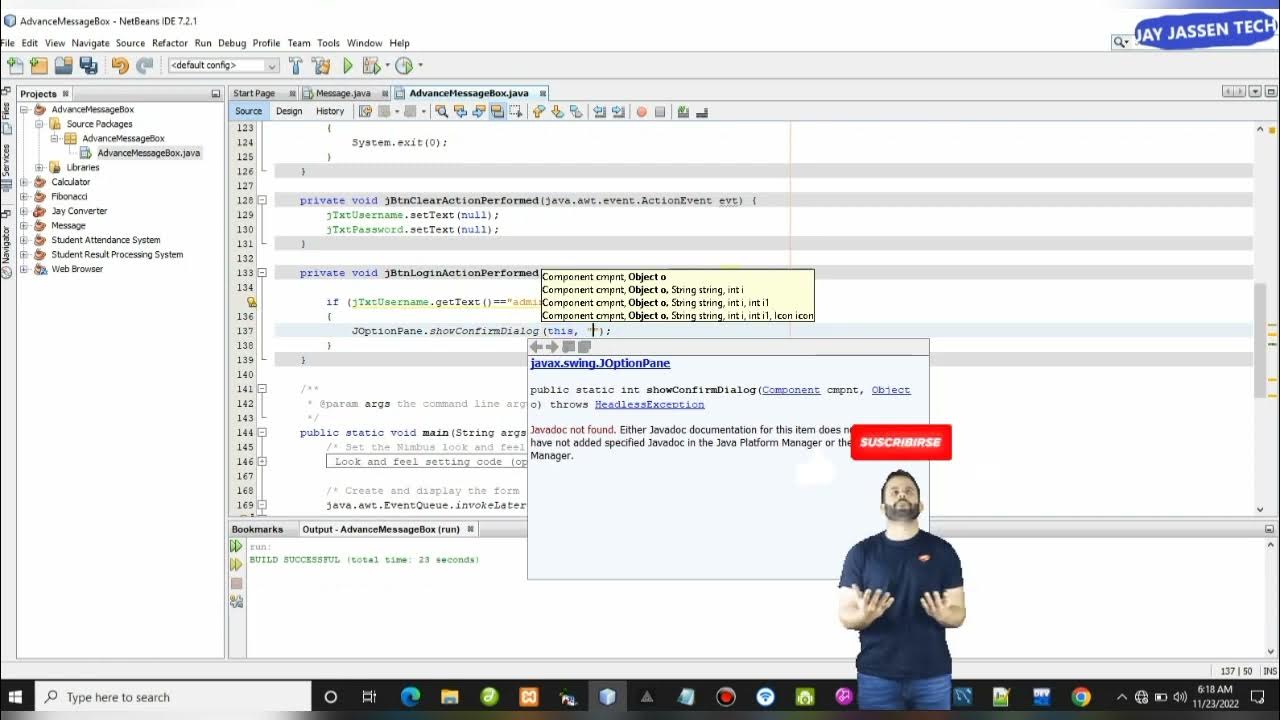 [14-Minutes] How To Create a Login Form With Popup Unique Message in ...