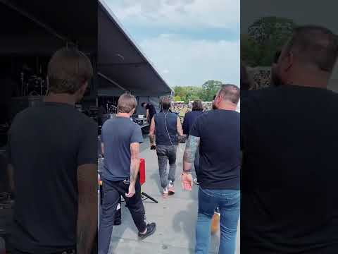 Our very first performance as a band was a year ago today at Riot Fest! See you tomorrow at 4:05pm🖤