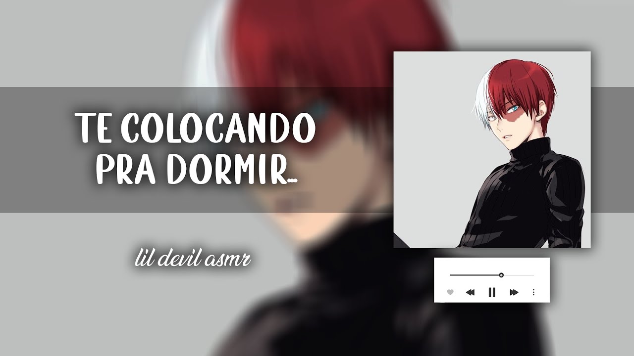 ASMR | NAMORADO TE COLOCANDO PRA DORMIR