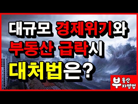 대규모 경제위기와 부동산 급락시 대처법은?