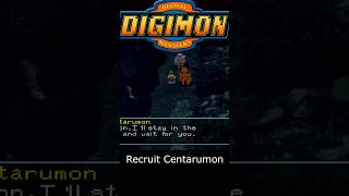 Digimon World 1 – How to Recruit Centarumon! 🏹 Guardian of the Lake #shorts
