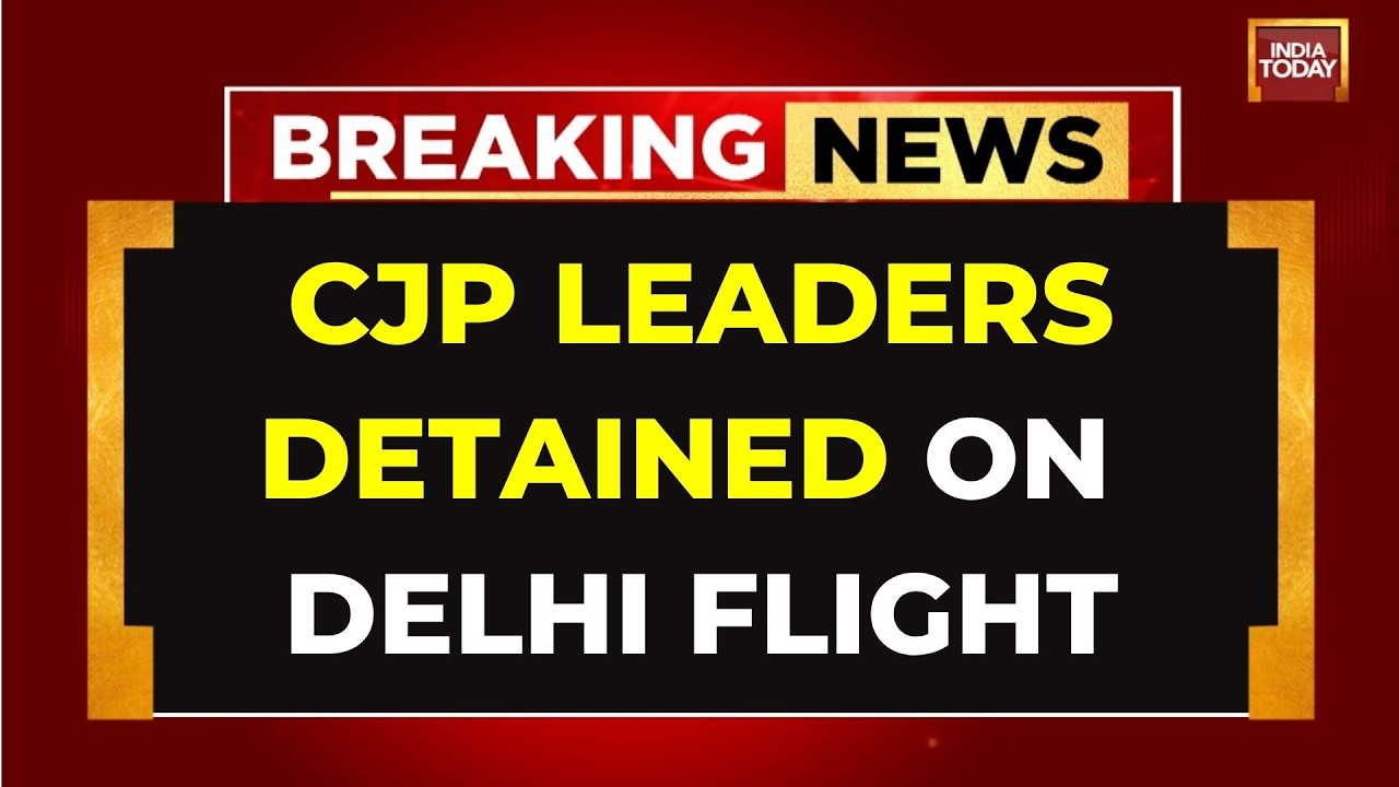 CJP Leaders Abhijeet Dipke, Ashutosh Ranka, Saurabh Das Detained Inside Delhi-Bound Flight