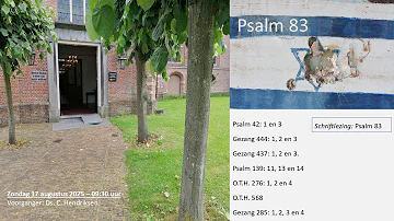 Hervormde Kerk Woudrichem, Zondag 17 augustus 2025, 09:30 uur