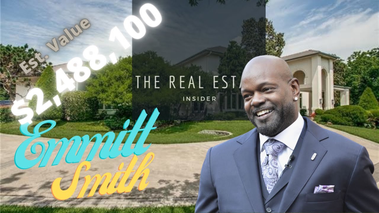 Emmitt Smith House in Dallas "The Real Estate Insider" YouTube