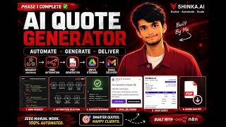 AI Quote Generator 🤖 | From Request to PDF in Seconds ⚡