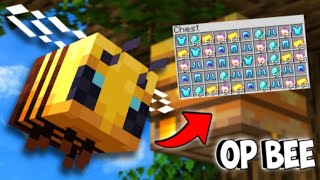 Bees Drop OP Items Addon For Minecraft PE screenshot 1