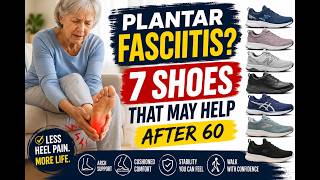 7 Best Shoes for Plantar Fasciitis After 60: Walk With Less Heel Pain