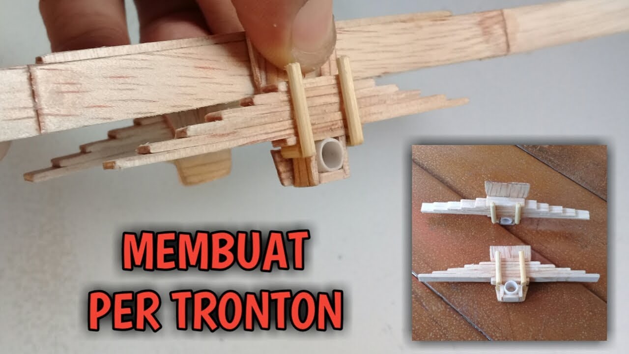 Membuat per miniatur  truk  tronton  YouTube