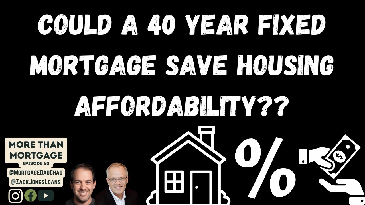 MTM Episode 60   Could a 40 year fixed mortgage save housing affordability   1