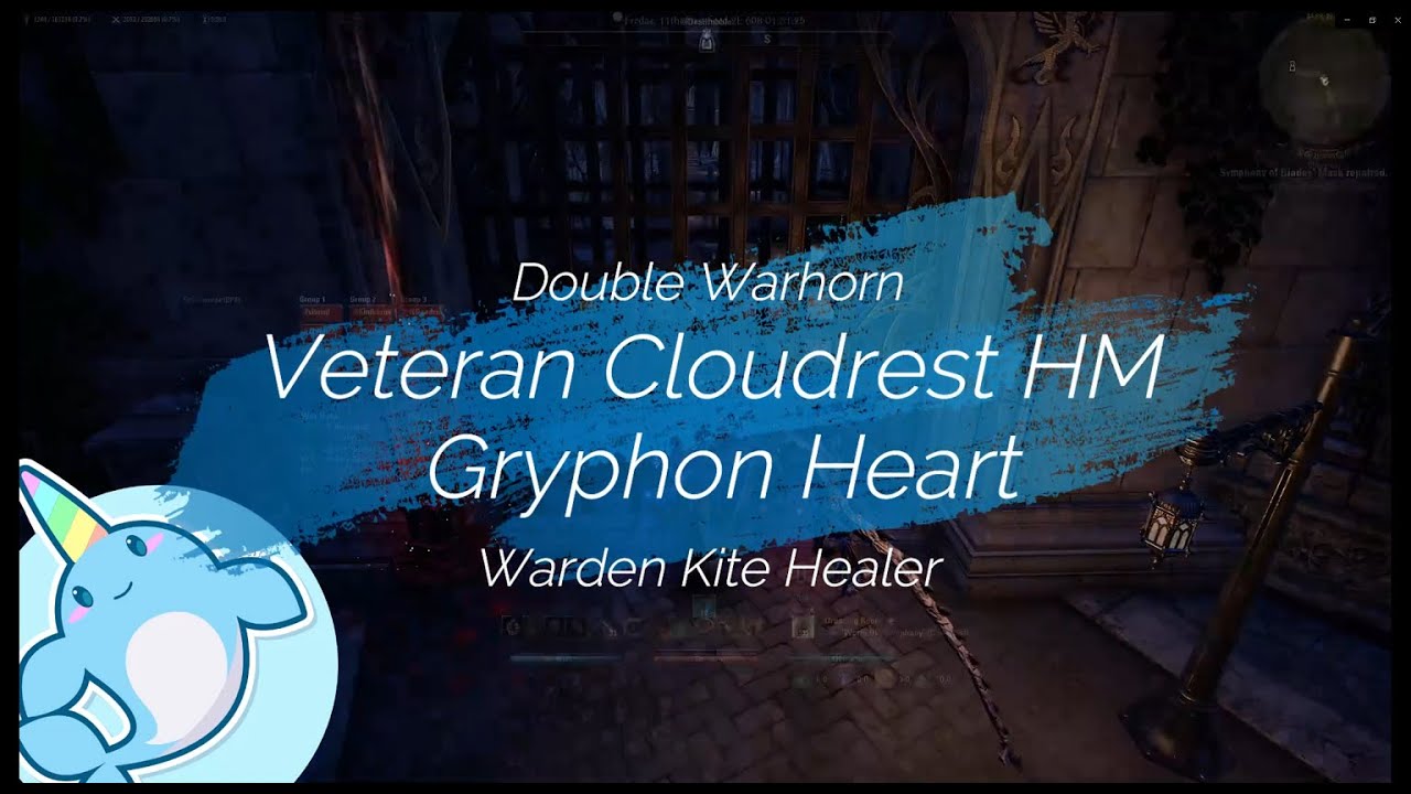 ESO vCR HM Gryphon Heart Warden Kite Healer w/build YouTube