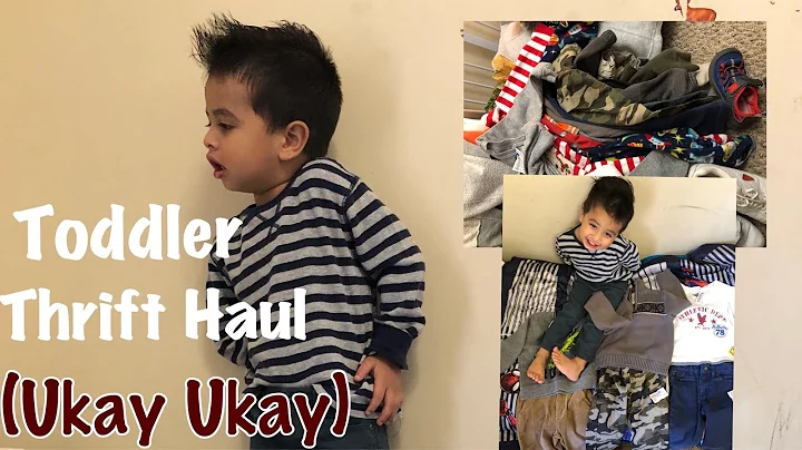TODDLER BOY FALL CLOTHING THRIFT HAUL(Ukay-Ukay ha...