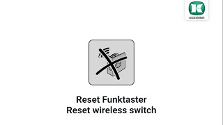 eTouch Reset Funktaster Reset wireless switch