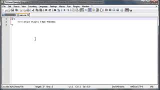 HTML5 and CSS3 beginners tutorial 14   CSS comments