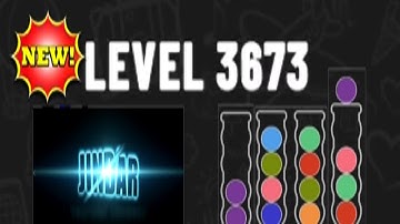 Ball Sort Puzzle Level 3673