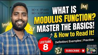 Modulus Function (Absolute Value) Explained | Definition, Logic & Basic Questions |Class 11 Math JEE