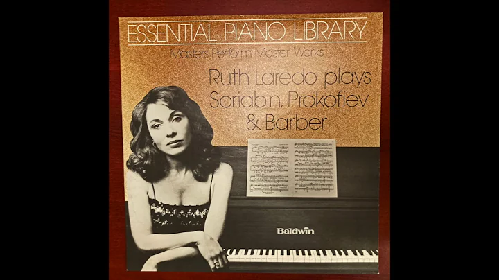 Ruth Laredo plays Prokofiev Sonata No. 3 in A mino...