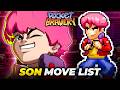 SON JI-SUNG MOVE LIST - Pocket Bravery (PB)