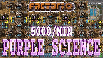 FACTORIO 0.16 | Purple Science Startup - Episode 36