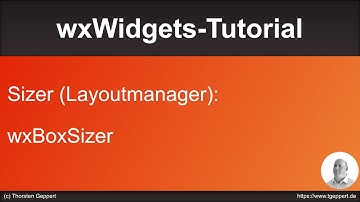wxWidgets-Tutorial 010: wxBoxSizer