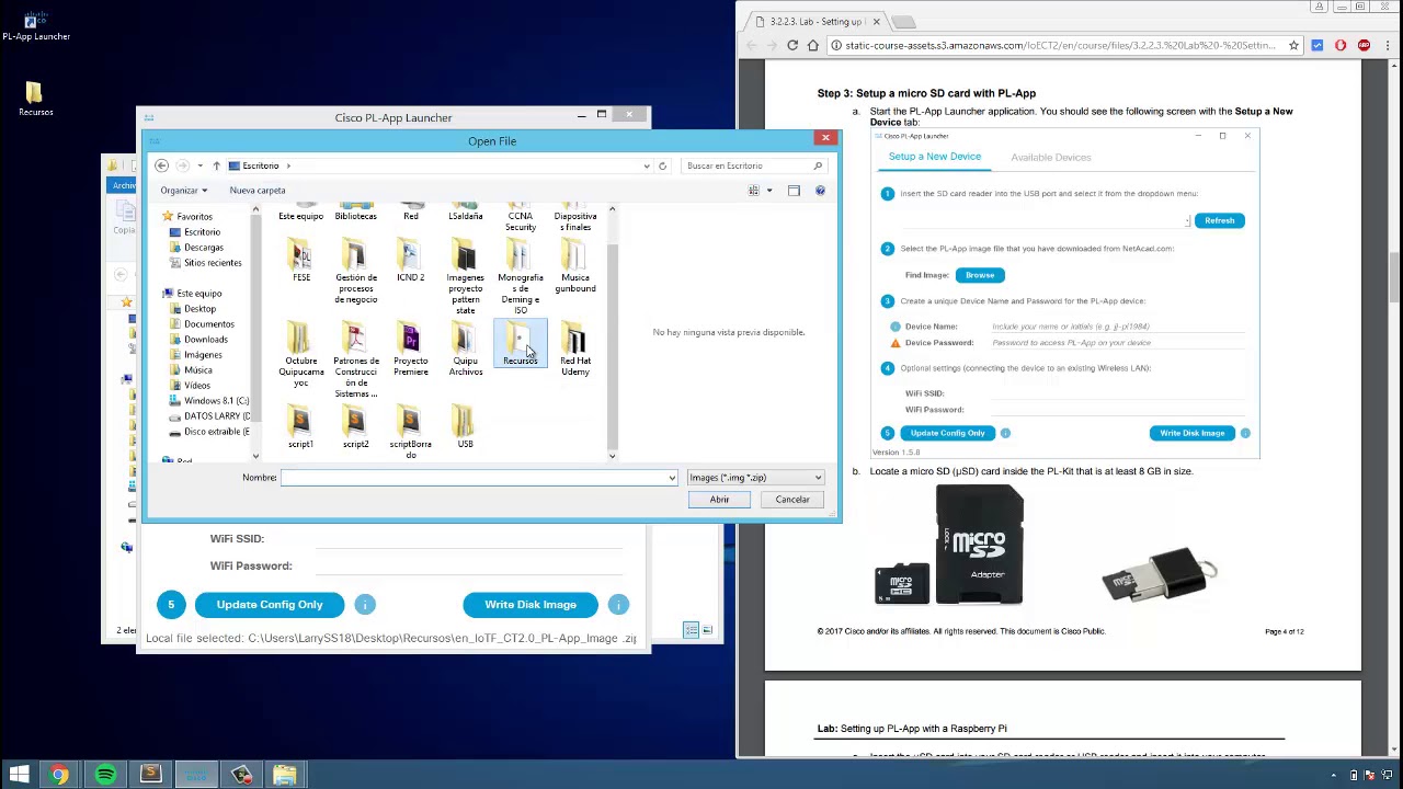 CONFIGURACIÓN DE CISCO PL APP CON RASPBERRY PI 3 - YouTube