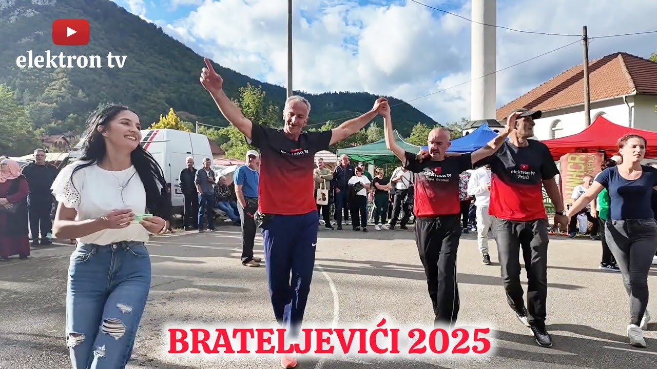 Stotine ljudi gledalo urnebesno kolo za  elektron tv ekipu - Brateljevici 31.08.2025.