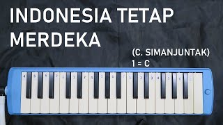 Indonesia Tetap Merdeka Not Pianika