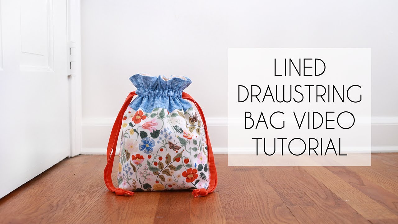 Make Your Own Drawstring Stuff Sack 