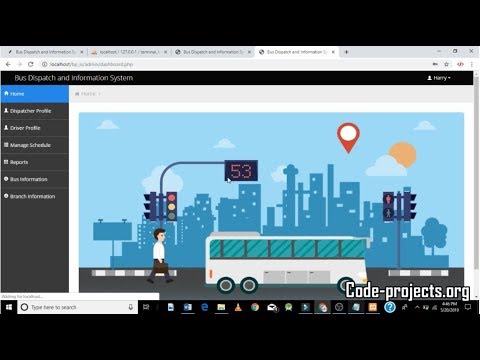 Review of Bus Dispatch and Information System In PHP With Source Code | Source Code & Projects