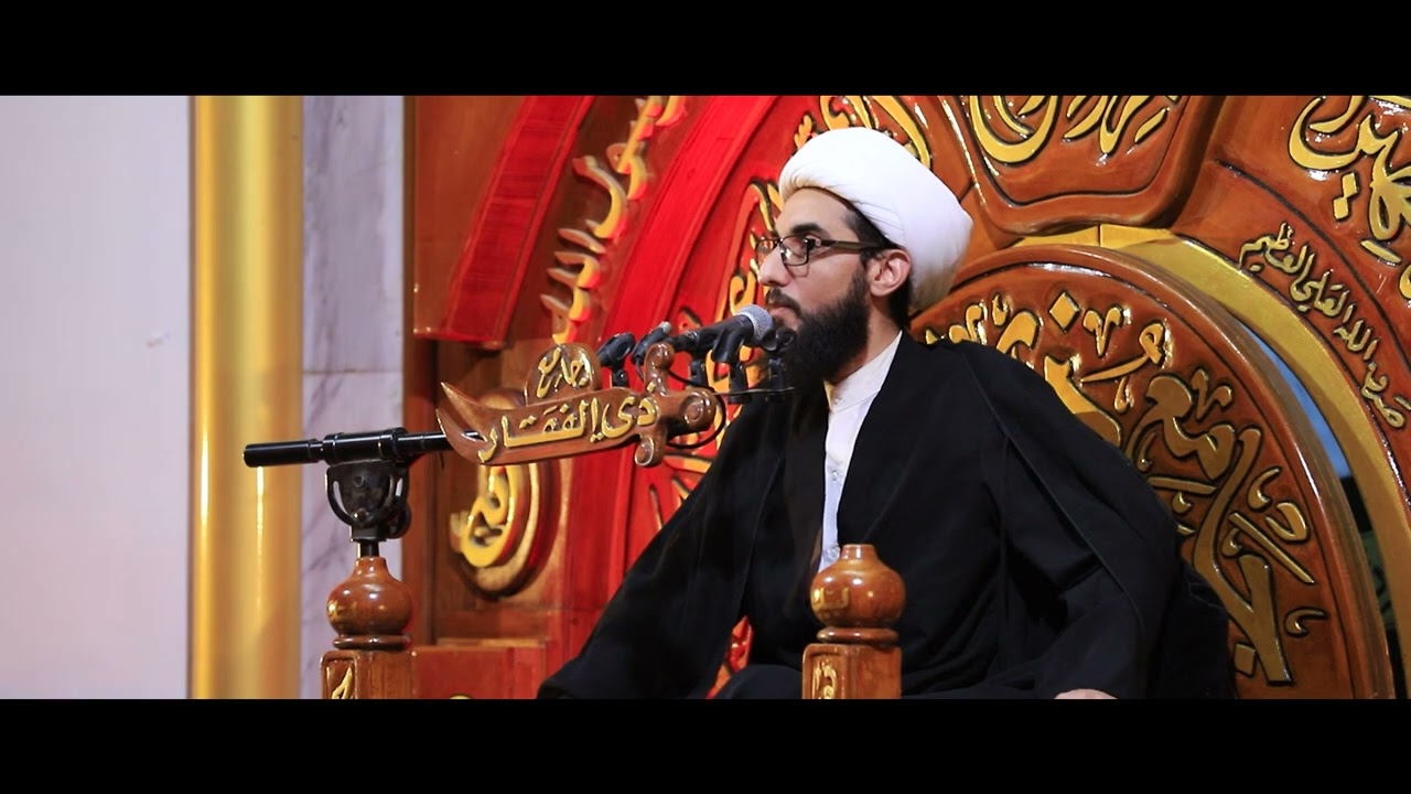 محاضرة | الخطيب الشيخ حيدر الذهبي - موكب أحزان السماء